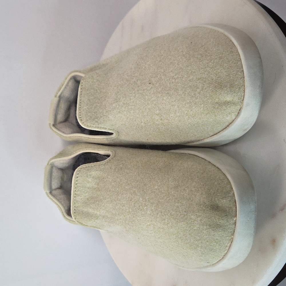Allbirds Mist Green Slip-On Merino Shoes Size 7.5 - Picture 2 of 7
